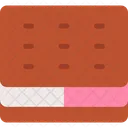 Ice Cream Sandwich Biscuits Dessert Icon
