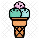 아이스크림 국자  아이콘