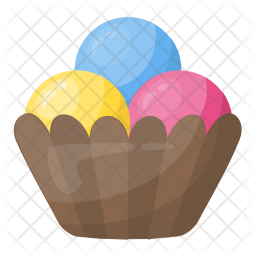 Ice-cream Scoops Icon