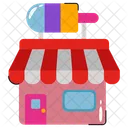 Ice Cream Shop Shop Ice Cream Store Icon