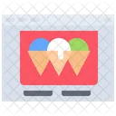 Ice Cream Site Ice Cream Website Cream Icon