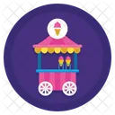 Ice Cream Stall  Icon
