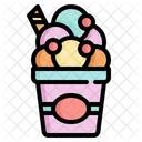 Ice cream stall  Icon
