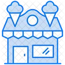 Ice cream stall  Icon