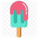 Cold Ice Cream Melt Icon