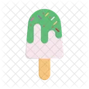 Ice Cream Stick Icecream Poppy Icon