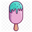 Ice Cream Stick Strawberry  Icon
