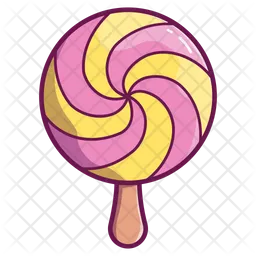 Candy Ice Cream Stick  Icon