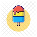 Ice Cream Stick Lollipop Popsicle Icon