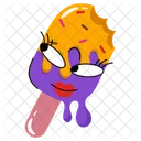 Ice Cream Stick Popsicle Ice Cream Lolly Icon