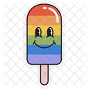Ice cream stick sticker  Icon