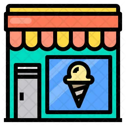 Ice Cream Store  Icon