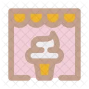 Store Business Ice Cream Parlor Icône