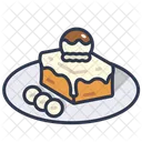 Toast Bread Dessert Icon