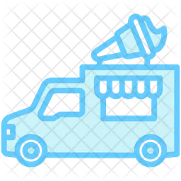 Ice Cream Truck  Icon