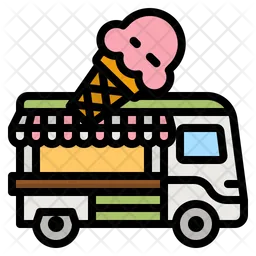 Ice Cream Truck  Icon