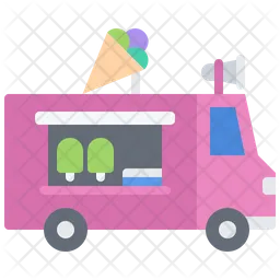 Ice Cream Truck  Icon