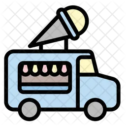 Ice cream truck  Icon