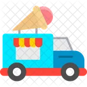Ice Cream Truck Icecream Truck Truck Icon