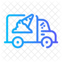 Ice Cream Truck Car Vehicle Icon