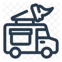 Ice Cream Truck Treat Cool Icon