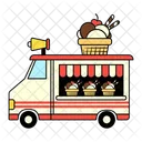 Ice Cream Truck  Icon