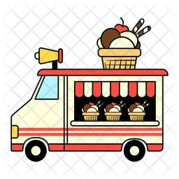 Ice Cream Truck  Icon