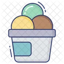 Ice Cream Tub  Icon