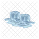 Ice Cube Water Drink Icon