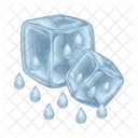 Water Ice Cube Drink Icon