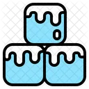 Cubes Cold Pain Icon