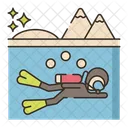 Ice Diving  Icon