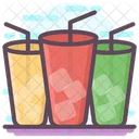 Ice Drink Beverage Coffee Cup Icon
