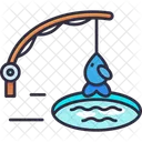 Ice Fishing  Icon