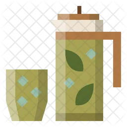 Ice Green Tea  Icon