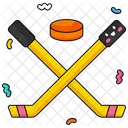 Olympic Hockey Hockey Stick Icon