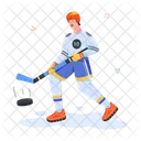 Ice Hockey  Icon