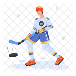 Ice Hockey  Icon
