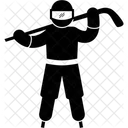 Ice Hockey Player Hockey Player Dress Icon