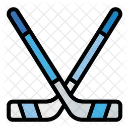 Ice Hockey Stick  Icon