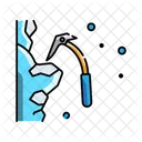 Ice Climbing Axe Icon