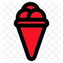 Ice Cone Dessert Icon