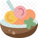 Ice Cream Bowl Icon