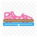氷、カート、冬 アイコン