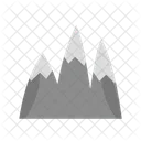 Ice Top Mountain Icon