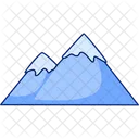 Ice Mountains Iceberg Winter Icon