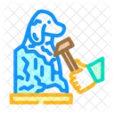 氷、彫刻、冬 アイコン