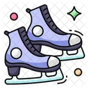 Ice Skate Shoe Footwear Icon
