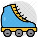 Ice Skate Shoe Boot Icon