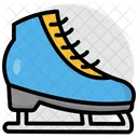 Ice Skate Shoe Boot Icon